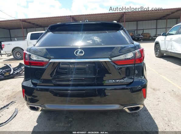 2T2BZMCA2HC059395 2017 LEXUS RX 350 Black 