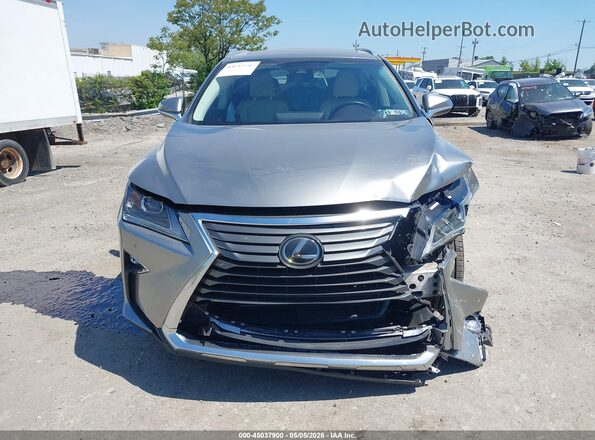 2T2BZMCA2HC063303 2017 LEXUS RX 350 Silver Вид панелі приладів