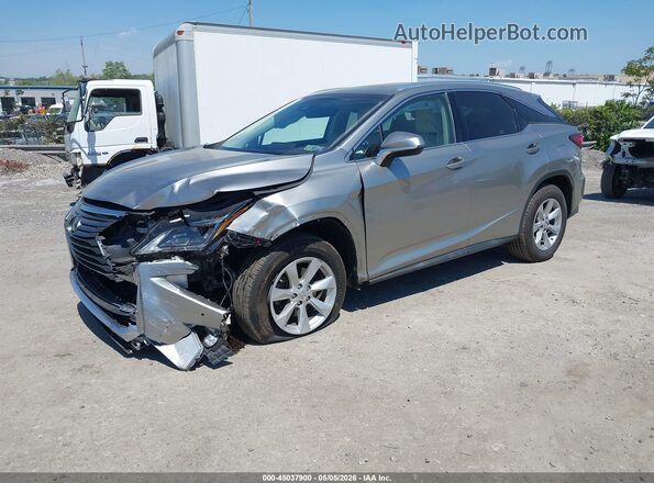2T2BZMCA2HC063303 2017 LEXUS RX 350 Silver Передня ліва чверть
