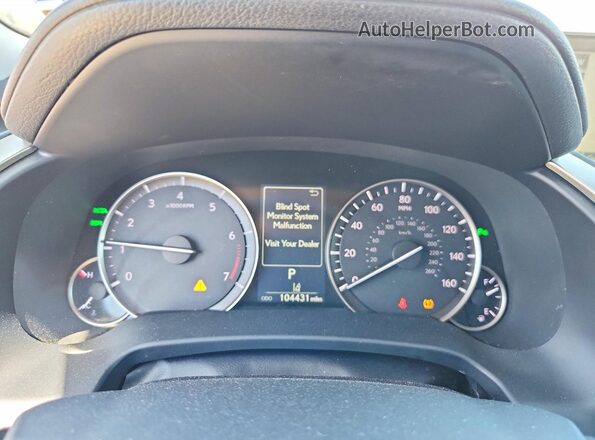 2T2BZMCA2JC151709 2018 LEXUS RX Silver Instrument cluster view
