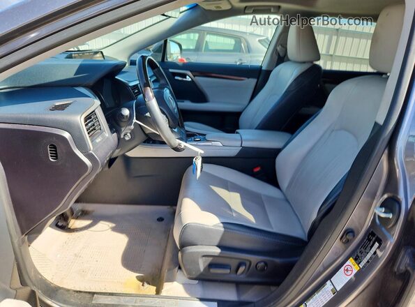 2T2BZMCA2JC151709 2018 LEXUS RX Silver Front interior view