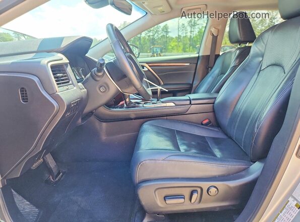 2T2BZMCA3GC021415 2016 LEXUS RX Silver Vista interior delantera