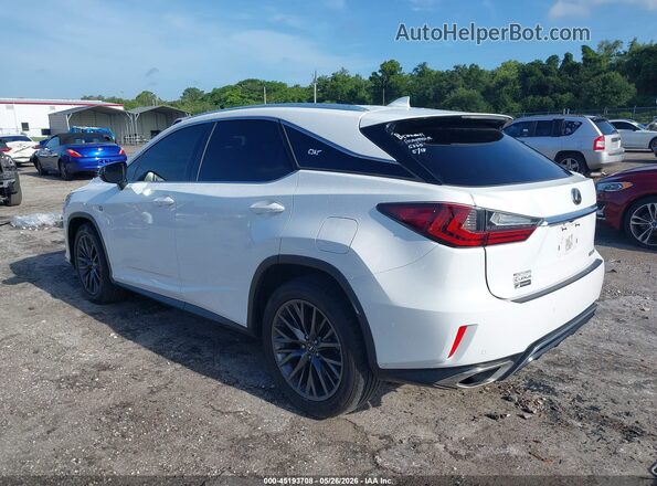 2T2BZMCA3JC142243 2018 LEXUS RX 350 White Հետևի ձախ