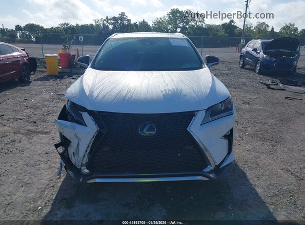 2T2BZMCA3JC142243 2018 LEXUS RX 350 White Սարքավորումների վահանակի տեսք