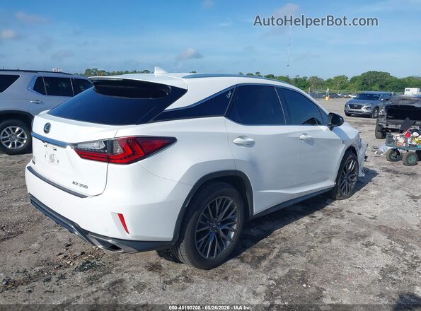 2T2BZMCA3JC142243 2018 LEXUS RX 350 White Հետևի աջ