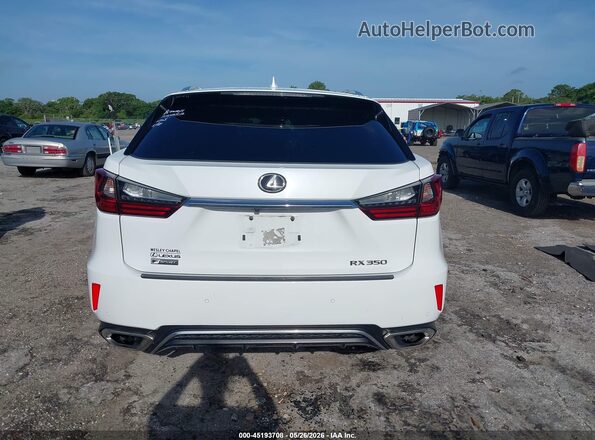 2T2BZMCA3JC142243 2018 LEXUS RX 350 White 