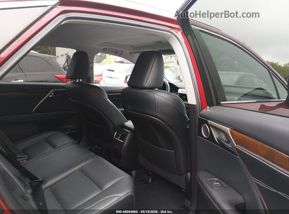 2T2BZMCA3JC147992 2018 LEXUS RX 350 Red Vista de la etiqueta del VIN