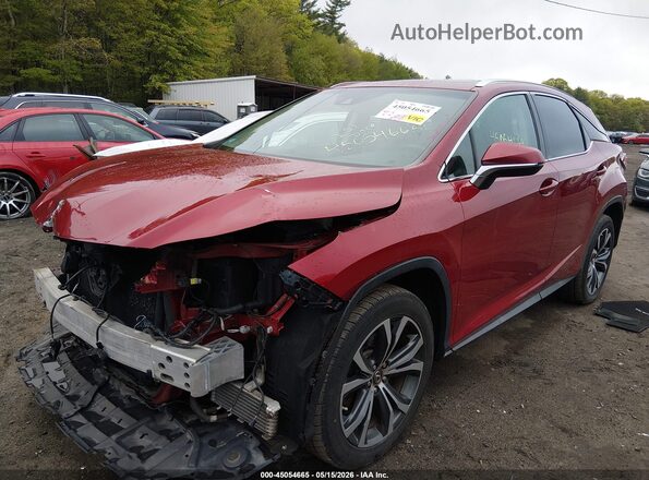 2T2BZMCA3JC147992 2018 LEXUS RX 350 Red Vista tres cuartos delantera izquierda