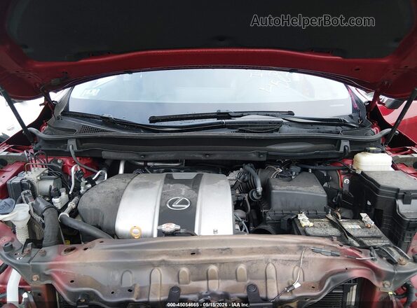 2T2BZMCA3JC147992 2018 LEXUS RX 350 Red Vista trasera