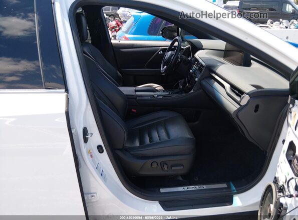 2T2BZMCA3JC150052 2018 LEXUS RX 350 White Vista interior delantera