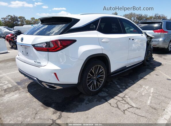 2T2BZMCA3JC150052 2018 LEXUS RX 350 White Trasero derecho