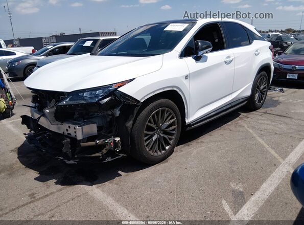 2T2BZMCA3JC150052 2018 LEXUS RX 350 White Vista tres cuartos delantera izquierda