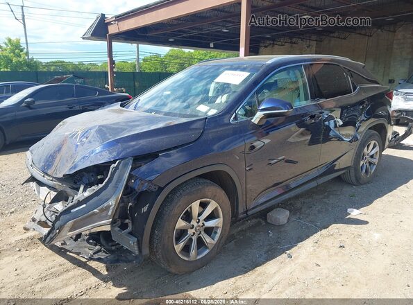 2T2BZMCA3JC155249 2018 LEXUS RX 350 Синий Передняя левая четверть
