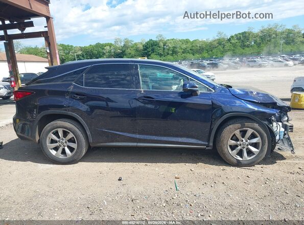 2T2BZMCA3JC155249 2018 LEXUS RX 350 Синий Вид задней части салона