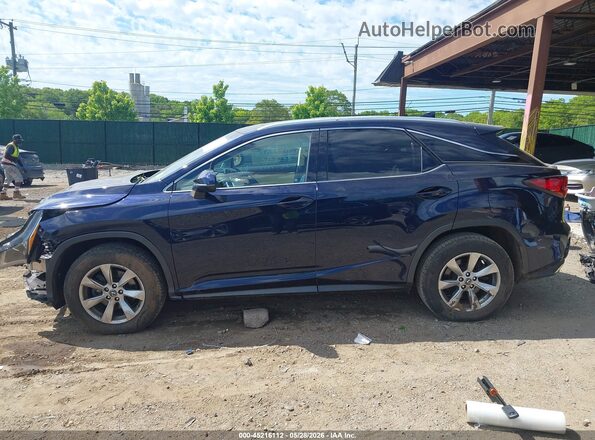 2T2BZMCA3JC155249 2018 LEXUS RX 350 Синий Панорамный вид салона 360°