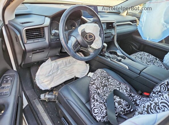 2T2BZMCA4GC007135 2016 LEXUS RX Белый Вид панели приборов