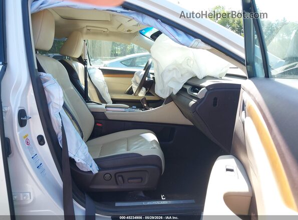 2T2BZMCA4JC162369 2018 LEXUS RX 350 White წინა სალონის ხედი