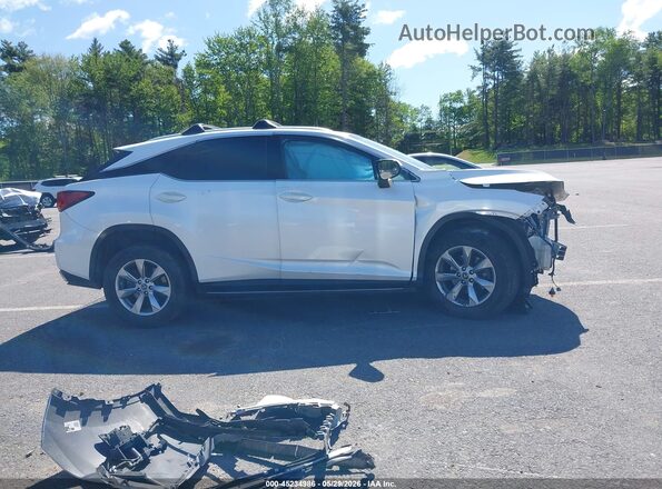 2T2BZMCA4JC162369 2018 LEXUS RX 350 White ხელსაწყოთა პანელის ხედი