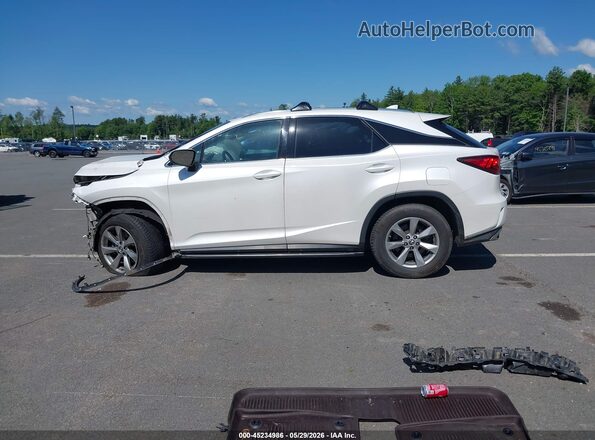 2T2BZMCA4JC162369 2018 LEXUS RX 350 White უკანა სალონის ხედი