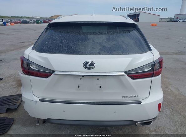 2T2BZMCA4KC195082 2019 LEXUS RX 350 White 