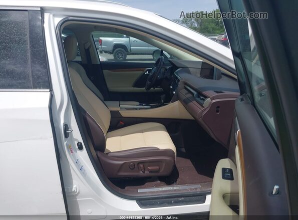 2T2BZMCA4KC195082 2019 LEXUS RX 350 White წინა სალონის ხედი