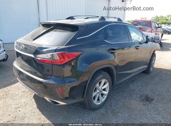 2T2BZMCA5GC031458 2016 LEXUS RX 350 Black Tył prawy