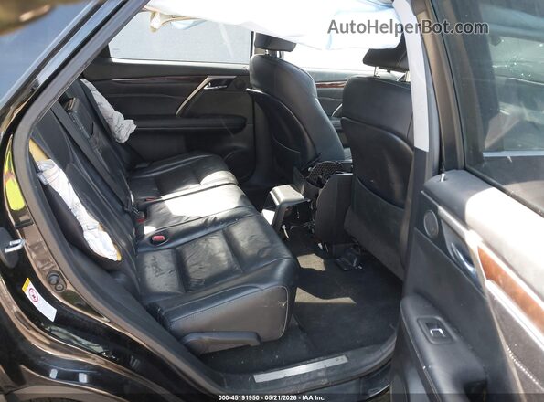 2T2BZMCA5GC031458 2016 LEXUS RX 350 Black Widok naklejki z numerem VIN
