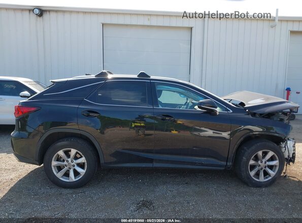 2T2BZMCA5GC031458 2016 LEXUS RX 350 Black Widok zestawu wskaźników