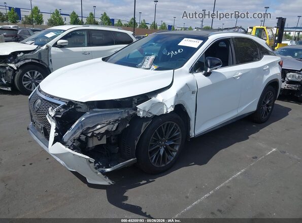 2T2BZMCA5GC044257 2016 LEXUS RX 350 White Передня ліва чверть