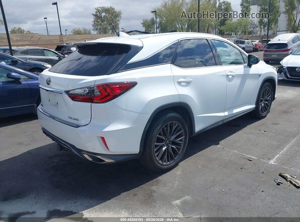 2T2BZMCA5GC044257 2016 LEXUS RX 350 White Задня права чверть