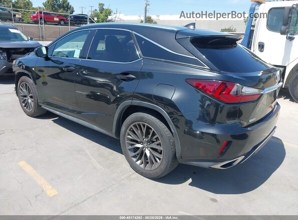 2T2BZMCA5JC139327 2018 LEXUS RX 350 Black Задня ліва чверть