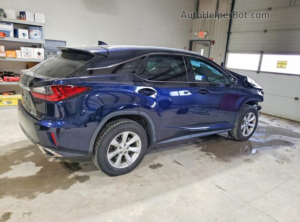 2T2BZMCA6GC018346 2016 LEXUS RX Blue Задня права чверть