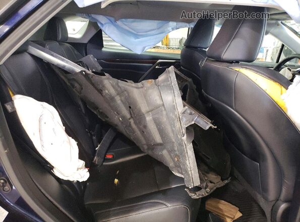 2T2BZMCA6GC018346 2016 LEXUS RX Blue Вид задньої частини салону
