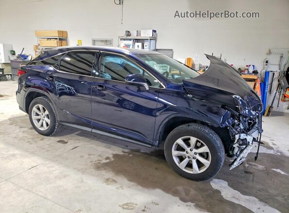 2T2BZMCA6GC018346 2016 LEXUS RX Blue Передня права чверть