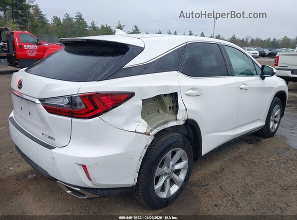 2T2BZMCA6HC120473 2017 LEXUS RX 350 White Trasero derecho