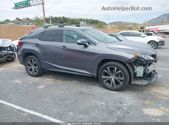 2T2BZMCA7GC009784 2016 LEXUS RX 350 Gray Սալոնի 360 աստիճան տեսք