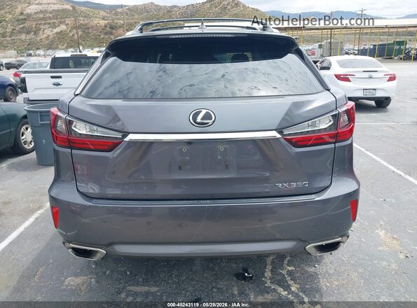 2T2BZMCA7GC009784 2016 LEXUS RX 350 Gray 