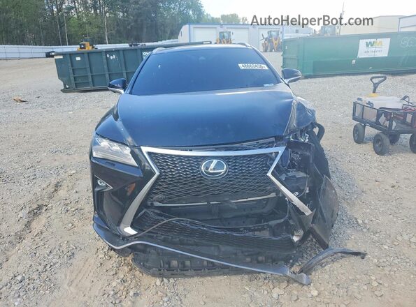 2T2BZMCA7GC045734 2016 LEXUS RX Черный Вид спереди