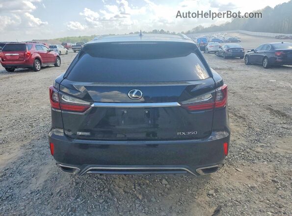 2T2BZMCA7GC045734 2016 LEXUS RX Черный Вид сзади