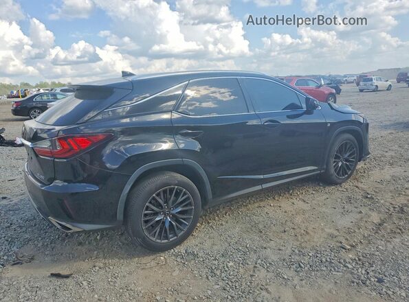 2T2BZMCA7GC045734 2016 LEXUS RX Черный Задняя правая четверть