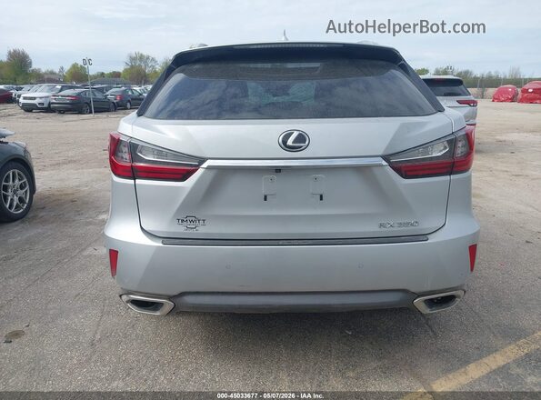 2T2BZMCA7HC090397 2017 LEXUS RX 350 Silver 