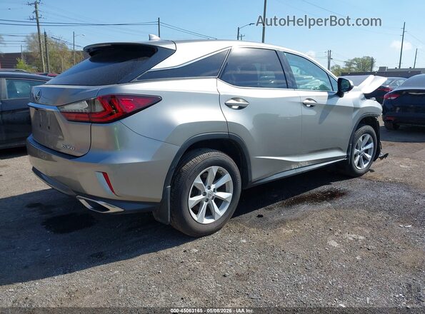 2T2BZMCA7HC099150 2017 LEXUS RX 350 Pewter Rear right