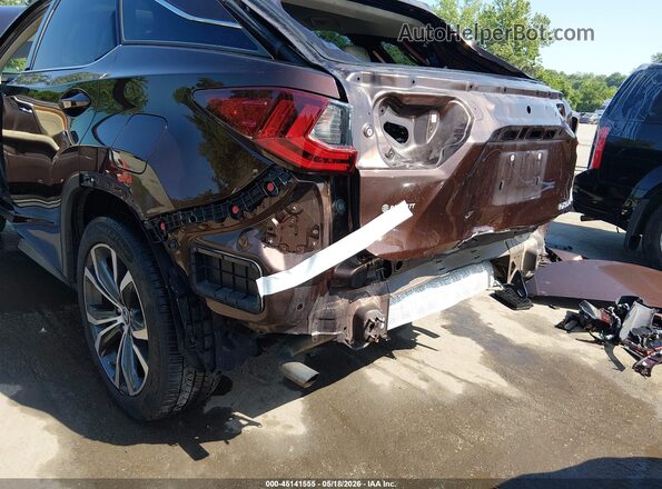 2T2BZMCA7JC159093 2018 LEXUS RX 350 Brown წინა ხედი