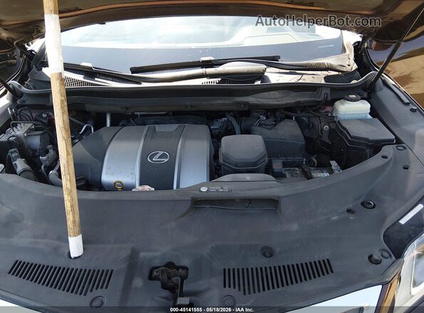 2T2BZMCA7JC159093 2018 LEXUS RX 350 Brown უკანა ხედი