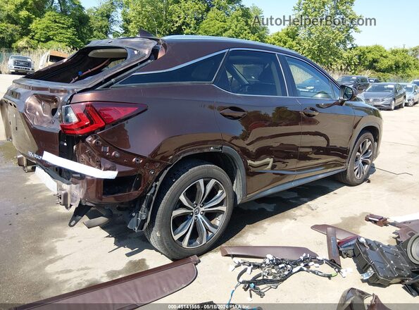 2T2BZMCA7JC159093 2018 LEXUS RX 350 Brown უკანა მარჯვენა