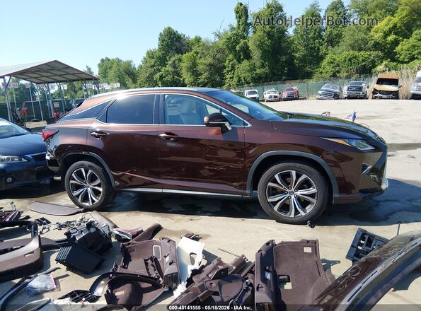 2T2BZMCA7JC159093 2018 LEXUS RX 350 Brown სალონის 360-გრადუსიანი ხედი