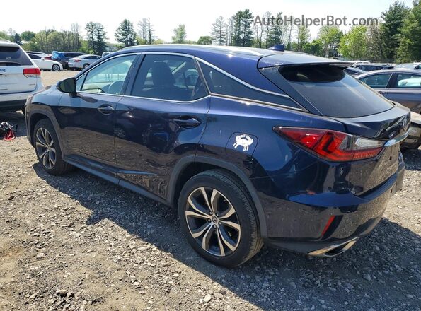 2T2BZMCA7KC192175 2019 LEXUS RX Синий Задняя левая четверть