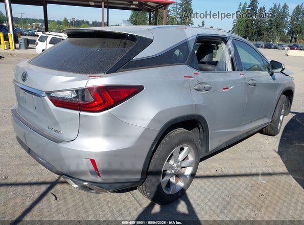 2T2BZMCA8GC004402 2016 LEXUS RX 350 Silver Trasero derecho