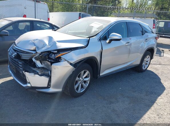2T2BZMCA8GC004402 2016 LEXUS RX 350 Silver Vista tres cuartos delantera izquierda