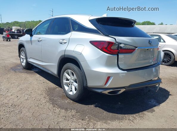 2T2BZMCA8HC080378 2017 LEXUS RX 350 Silver Rear left